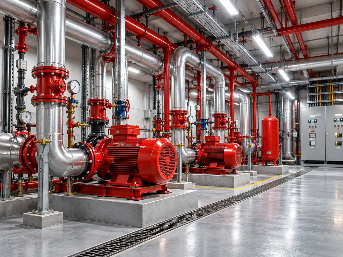 Firefighting System Application — illustrative business-related service photograph